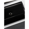 Schwarze Damen Geldbörse aus Leder mit RFID – Peterson