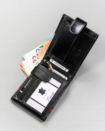 Große Herren Geldbörse aus Echtleder – Rovicky