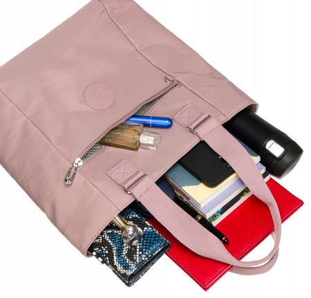 Geräumiger Damen Shopper aus Nylon – Peterson