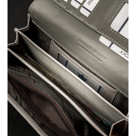 Große Damen Geldbörse bunt aus Leder & Öko-Leder – 4U Cavaldi