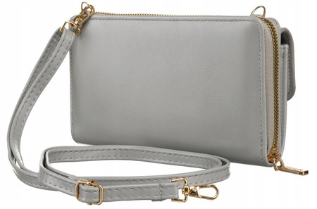 Elegante Mini Damen Handtasche-Geldbörse mit langem, abnehmbarem Riemen – 4U Cavaldi