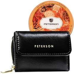 Damen Geldbörse mit Reißverschluss und RFID-Schutz – Peterson