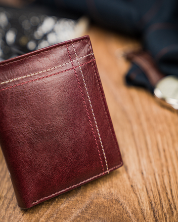 Herren Geldbörse aus Leder ohne Verschluss – Always Wild