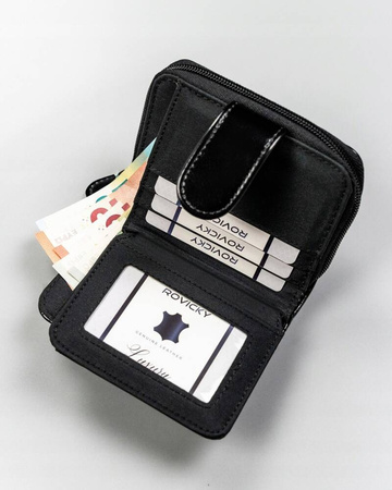 Klassische, geräumige Damen-Geldbörse aus Öko-Leder – 4U Cavaldi