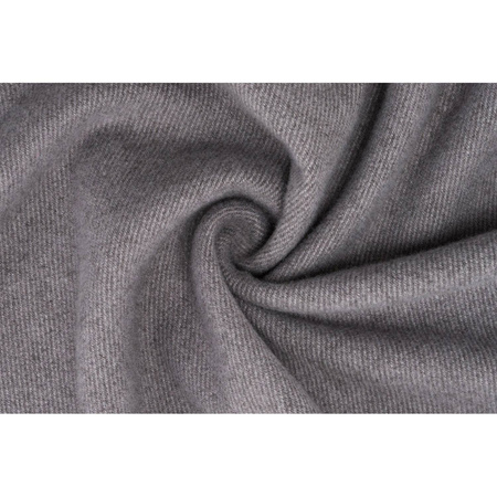 Eleganter grauer Schal mit Fransen – Peterson