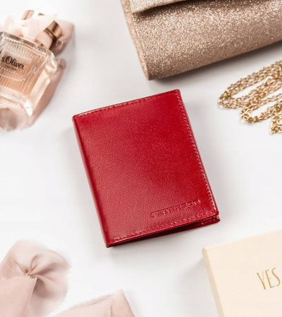 Klassische Damen Geldbörse Hochformat aus Echtleder – Peterson