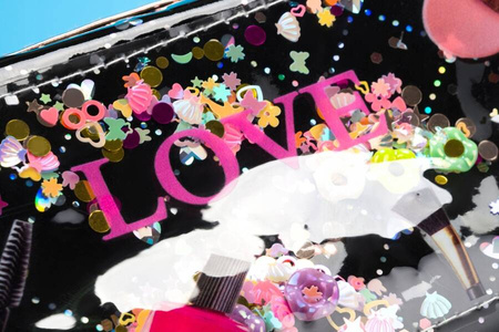 Bunte, wasserfeste Reise-Kosmetiktasche