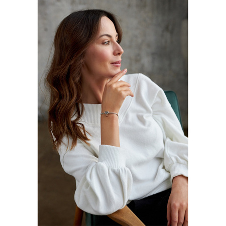 Silberner Charm Herz mit Gravur „Best Friend” für Modulararmband – Peterson