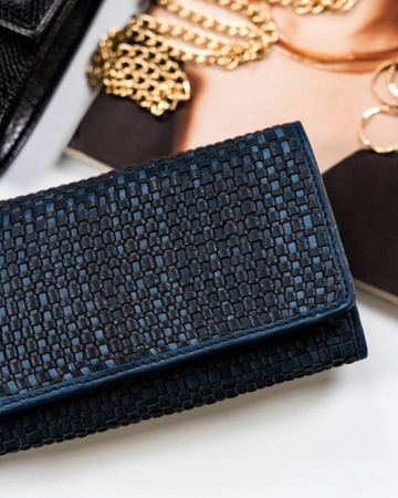 Große Damen Geldbörse aus Echtleder – Rovicky