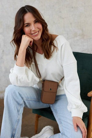 Mini Damen Umhängetasche-Portemonnaie aus Öko-Leder – Peterson