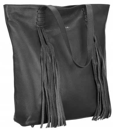 Große Shopper Damen mit Fransen – Rovicky