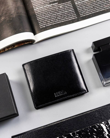 Herren geldbörse aus Leder ohne äußeren Verschluss – Peterson