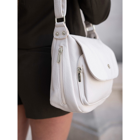 Geräumige Damen-Handtasche mit Schulterriemen und Taschen – Rovicky