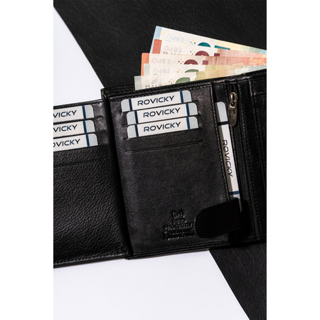 Herren Geldbörse aus Leder mit RFID-Schutz – Always Wild