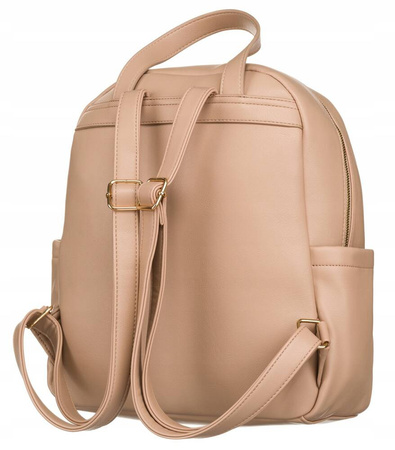 Städtischer, geräumiger Damen Rucksack aus Öko-Leder – Peterson