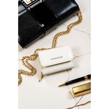 Elegante Damen Geldbörse aus lackiertem Öko-Leder – Peterson