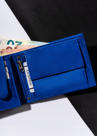 Große Herren Geldbörse aus echtem Leder in horizontaler Ausführung – Always Wild