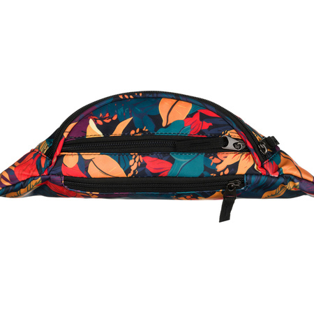 Damen Bauchtasche aus Polyester mit Pflanzenmuster – Rovicky