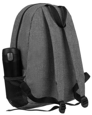 Sportlicher Rucksack aus Stoff mit Flaschenhalter – Peterson