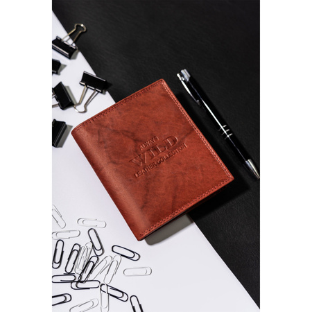 Große Herren Geldbörse aus Leder – Always Wild
