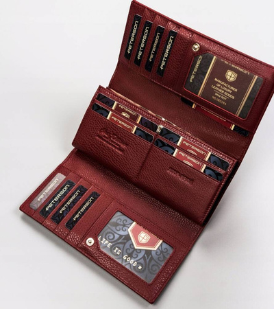 Lackiertes Kartenetui mit Schlangenmuster – Peterson