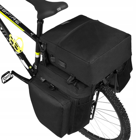 Große Fahrradtasche für Gepäckträger – Peterson