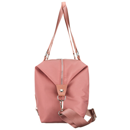 Rosa Trainings-Tasche aus Polyester, ein Kammer und mit Reißverschluss - Peterson
