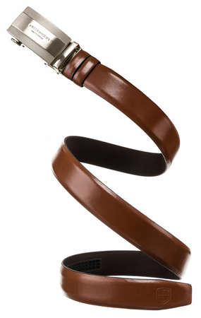 Herren Gürtel mit Automatikschließe aus echtem Leder – Peterson