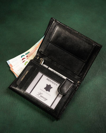 Große Herren Geldbörse aus Echtleder – Rovicky