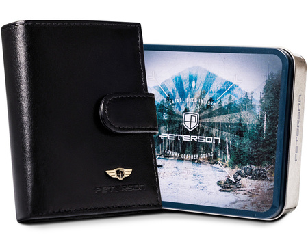 Kompakte Herren Geldbörse für Karten mit RFID Protect – Peterson