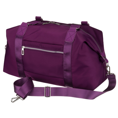 Sportliche Trainingstasche aus Polyester in Violett - Peterson