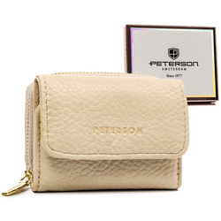 Kleine, elegante Damen Geldbörse aus Öko-Leder – Peterson