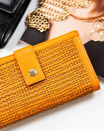 Große Damen Geldbörse aus Echtleder – Rovicky