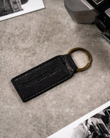 Geschenkset: Elegante Herren Geldbörse aus Leder und Schlüsselanhänger – Peterson