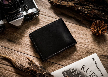 Elegante Herren Geldbörse mit RFID Protect Antiskimming-System – Rovicky