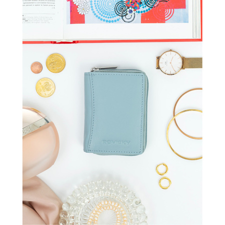 Damen Geldbörse hochformat aus echtem Leder – Rovicky