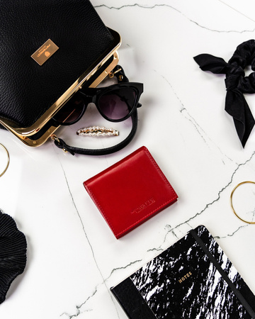 Elegante Damen Geldbörse aus Leder – Cavaldi