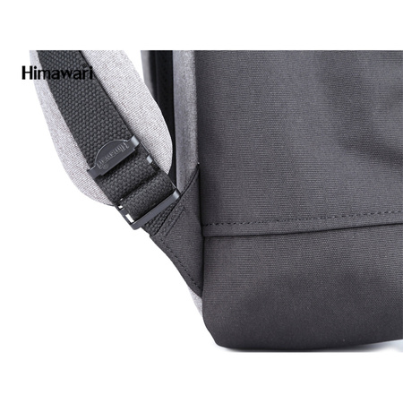 Städtischer Laptop Rucksack 15” Schwarz – Himawari