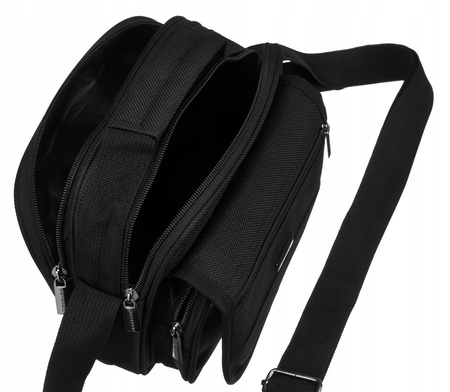 Kompakte Herren Umhängetasche aus Polyester – Peterson