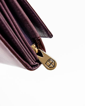 Geräumige Damen Geldbörse aus Leder mit RFID Schutz – Peterson