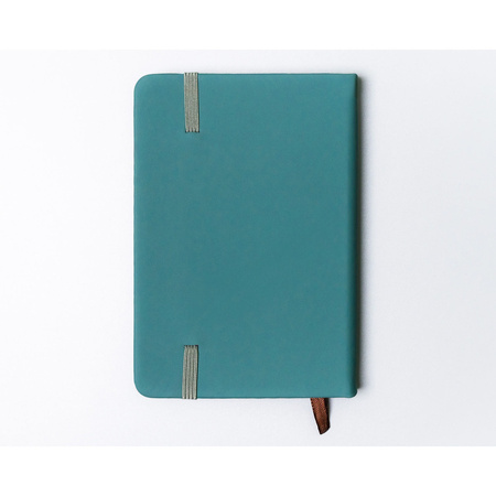 Grünes Notizbuch im A6-Format mit gepunkteten Seiten – Peterson