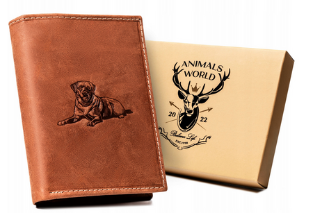 Große vertikale Herren Geldbörse aus Echtleder – Always Wild