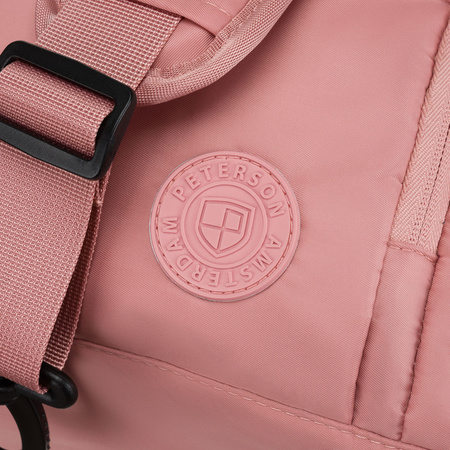 Sportliche Reisetasche aus Polyester in Pink mit Reißverschluss – Peterson