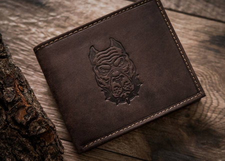 Große Herren Geldbörse aus Leder – Always Wild