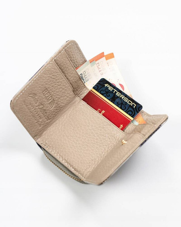 Kleine Damen Geldbörse aus Leder – Peterson