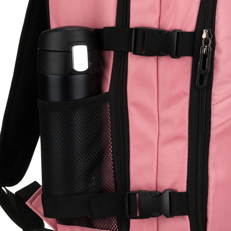 Rosa Reisetasche mit verstellbaren Trägern – Peterson