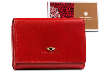Elegante Damen Geldbörse aus Echtleder – Peterson