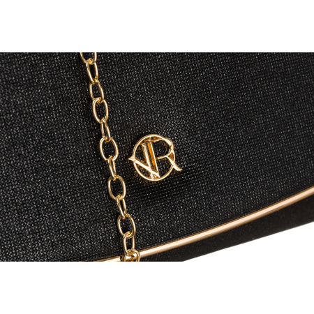 Abendtasche in Schwarz aus Synthetik – Rovicky