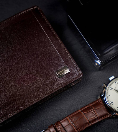 Herren Geldbörse aus Leder mit RFID-Schutz – Rovicky
