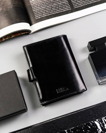 Große Herren Geldbörse mit Druckknopfverschluss – Peterson